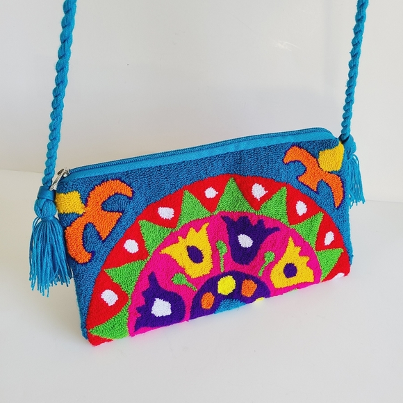 Authentic Wayuu Clutch new crossbody bag - Picture 8 of 10